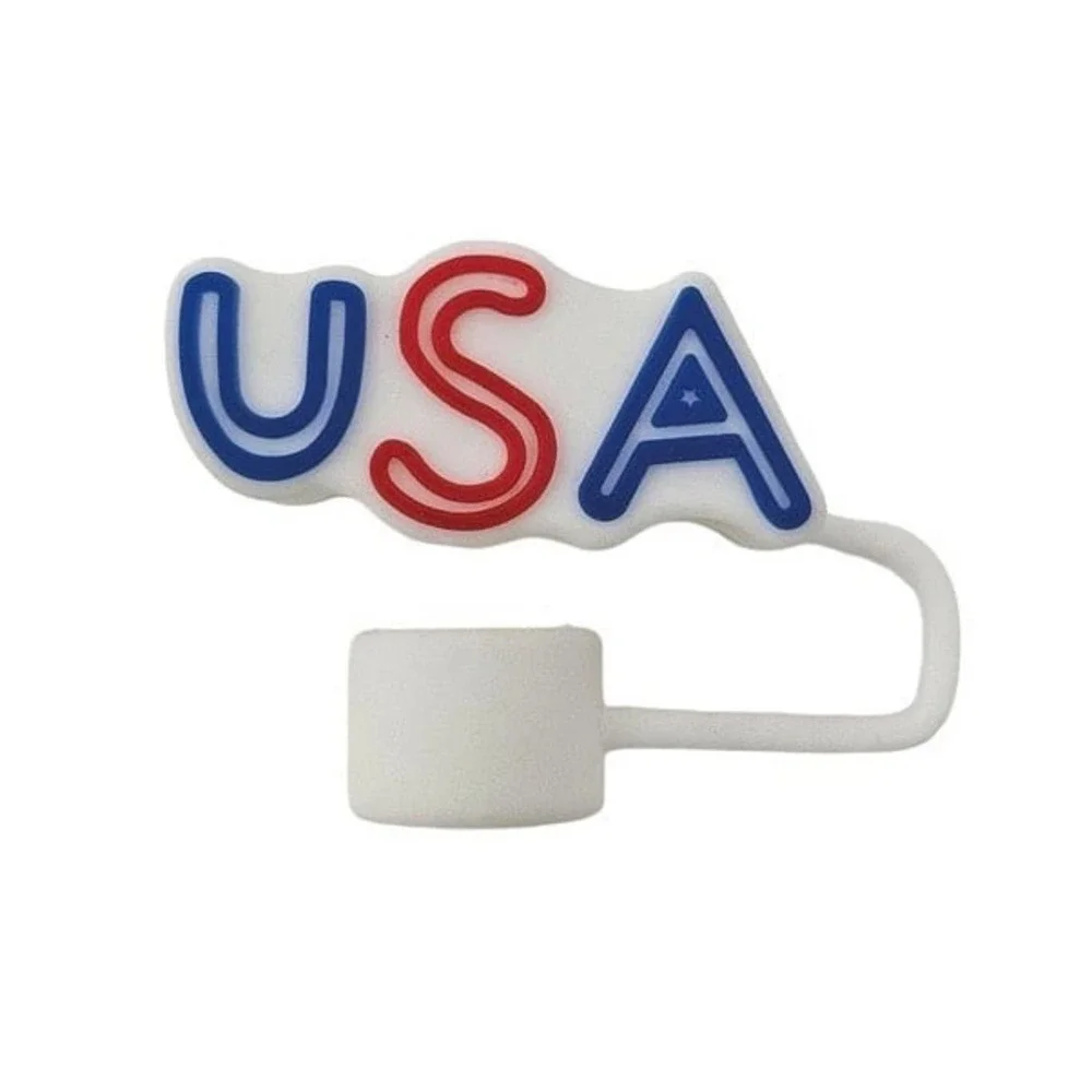 Crofton Americana 3pk Straw Toppers
